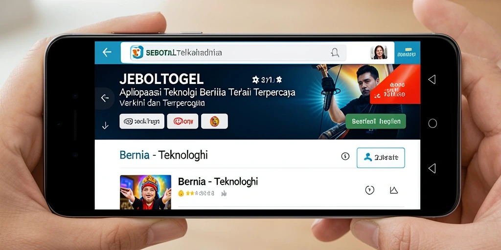 Screenshot antarmuka JEBOLTOGEL untuk berita teknologi